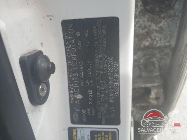 KNAFG528397237203 2009 KIA RONDO photo no. 12
