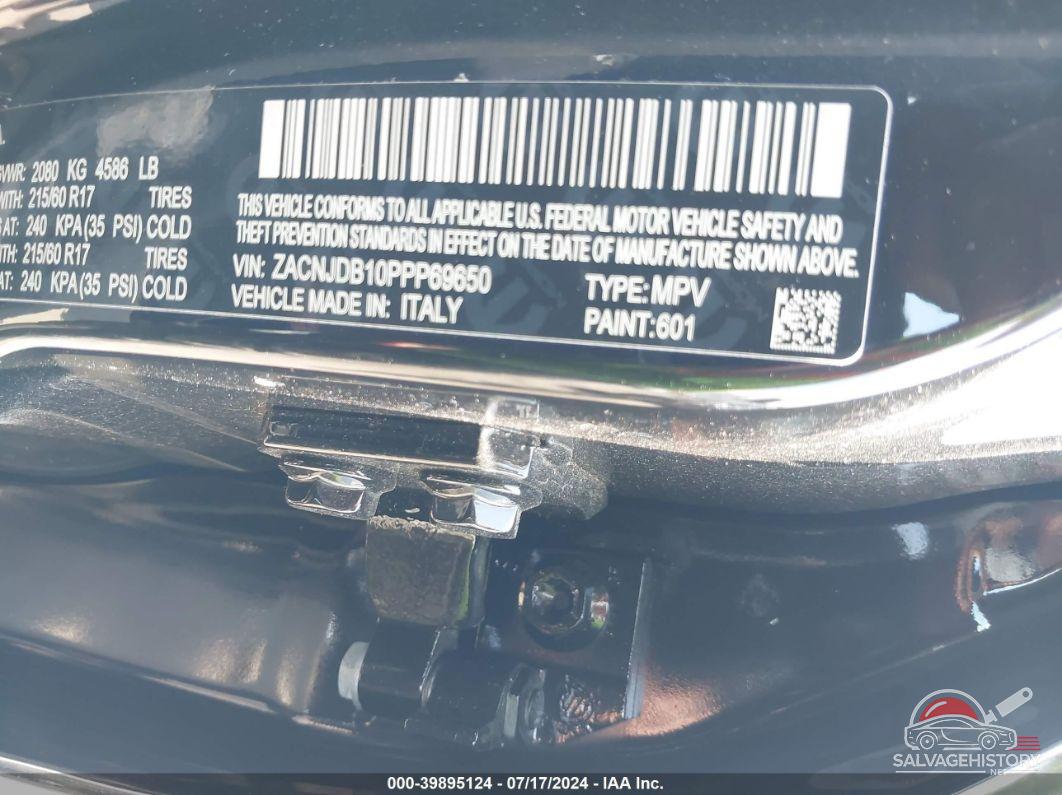 ZACNJDB10PPP69650 2023 JEEP RENEGADE photo no. 9