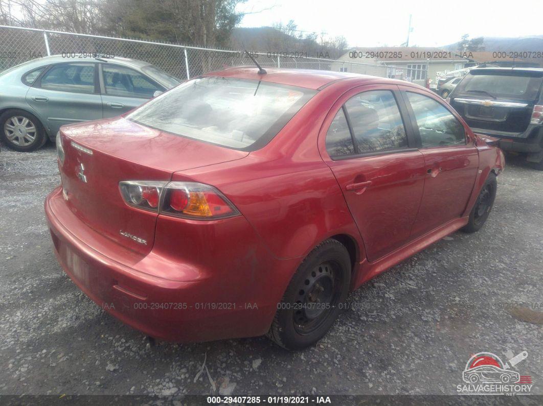 JA32U2FU8EU003441 2014 MITSUBISHI LANCER photo no. 4