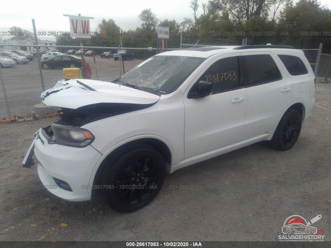 1C4RDJDG3LC163205 2020 DODGE DURANGO photo no. 2