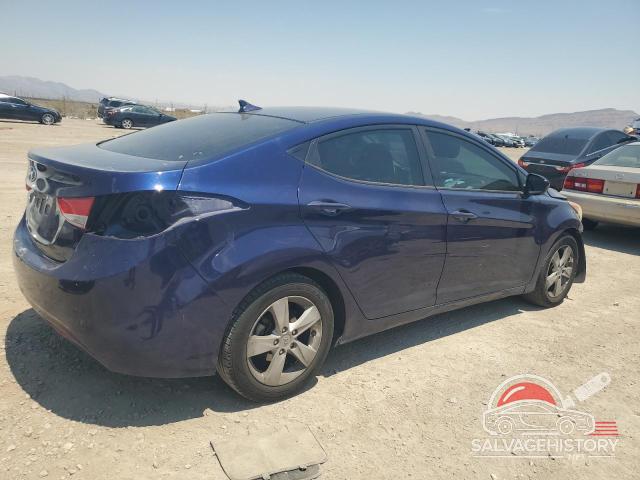 5NPDH4AEXDH345198 2013 HYUNDAI ELANTRA photo no. 3