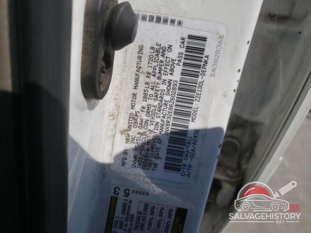 1NXBR32E86Z602893 2006 TOYOTA COROLLA photo no. 12