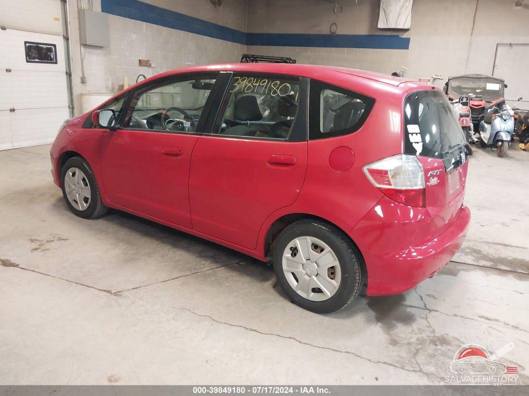 JHMGE8H35DC010278 2013 HONDA FIT photo no. 3