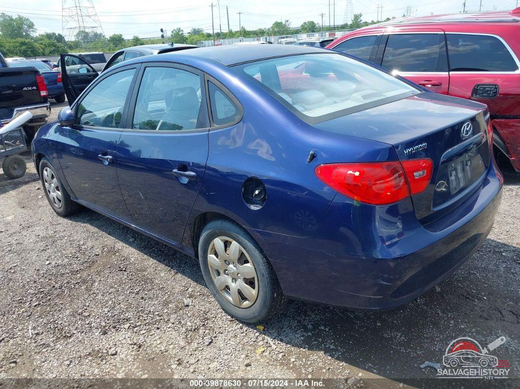 KMHDU46D17U038374 2007 HYUNDAI ELANTRA photo no. 3