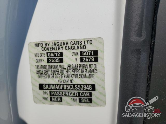SAJWA0FB5CLS53948 2012 JAGUAR XF photo no. 12