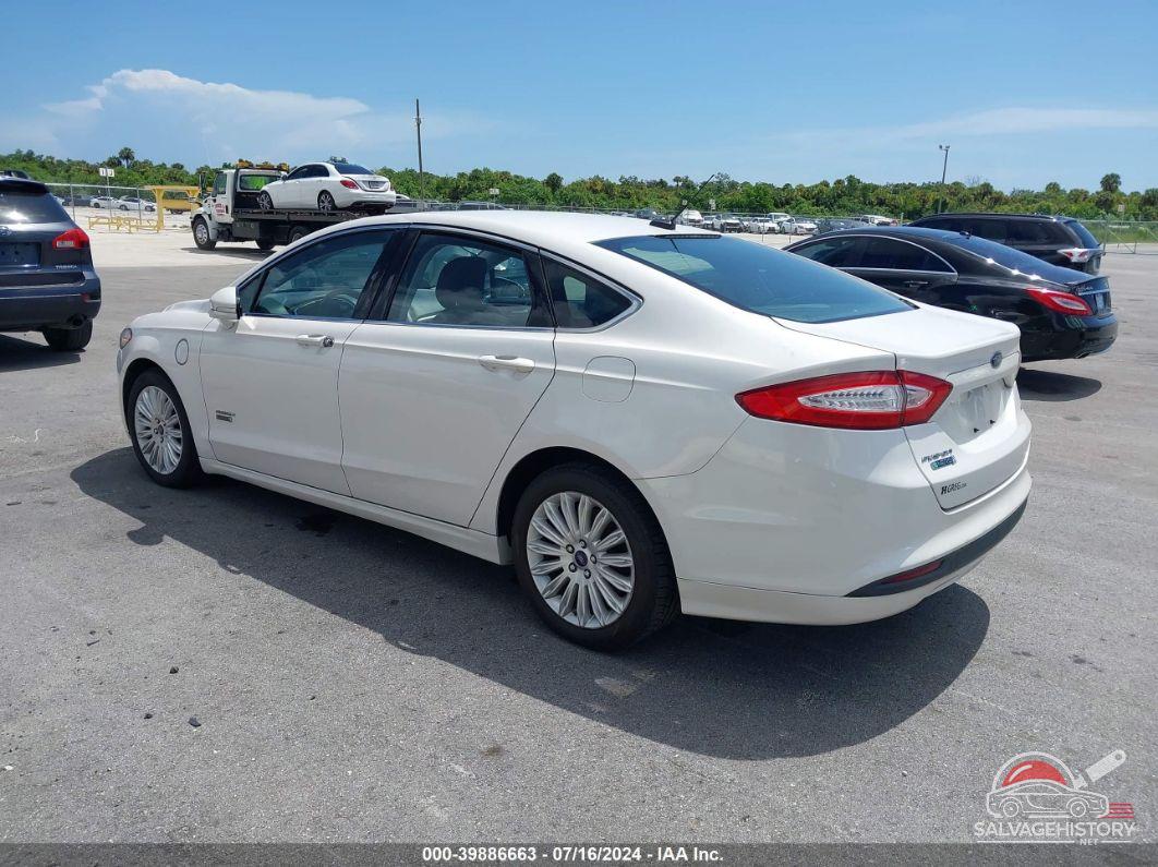 3FA6P0PUXDR259721 2013 FORD FUSION ENERGI photo no. 3
