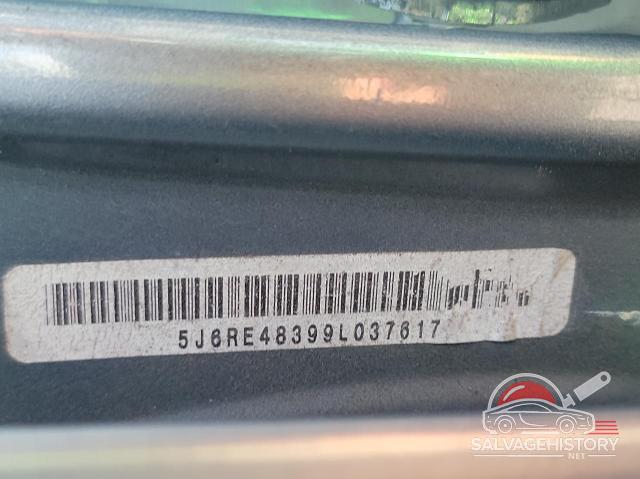 5J6RE48399L037617 2009 HONDA CRV photo no. 10