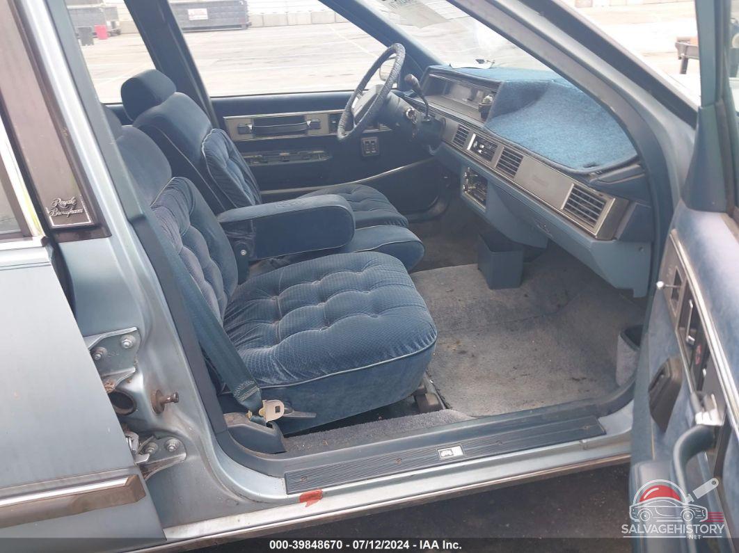 1G3HY6935G1819991 1986 OLDSMOBILE EIGHTY EIGHT photo no. 5