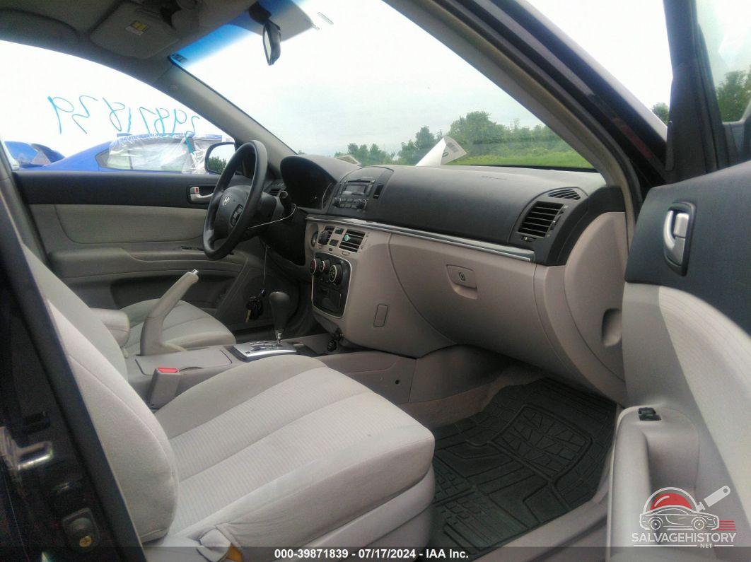 5NPET46C88H297863 2008 HYUNDAI SONATA photo no. 5