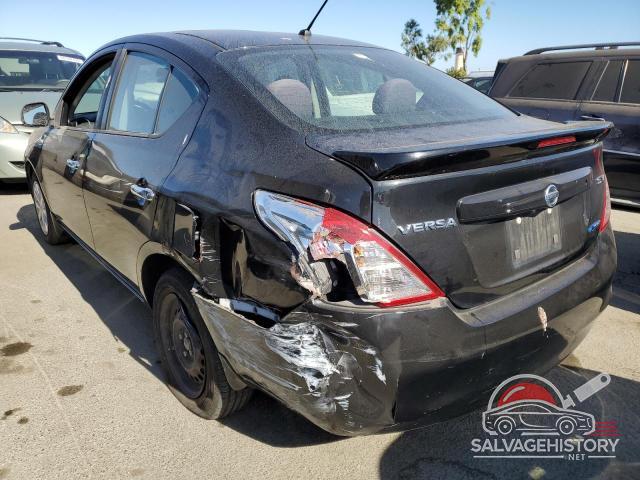 3N1CN7AP9EL806466 2014 NISSAN VERSA photo no. 2