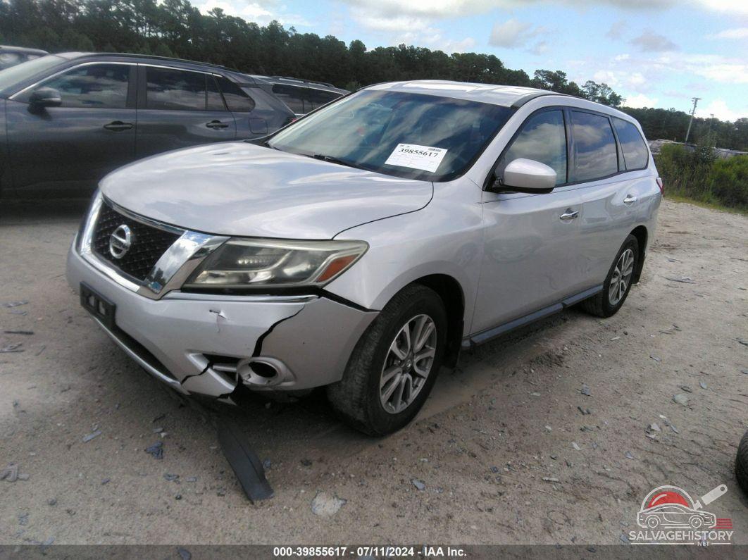 5N1AR2MN6EC662341 2014 NISSAN PATHFINDER photo no. 2