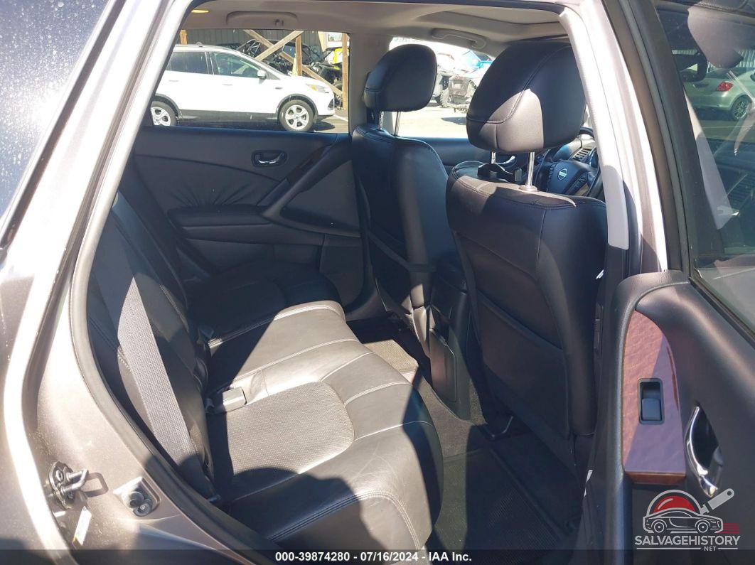 JN8AZ18W09W147393 2009 NISSAN MURANO photo no. 8