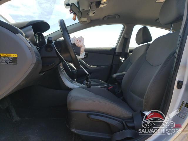 5NPDH4AE6CH105032 2012 HYUNDAI ELANTRA photo no. 7