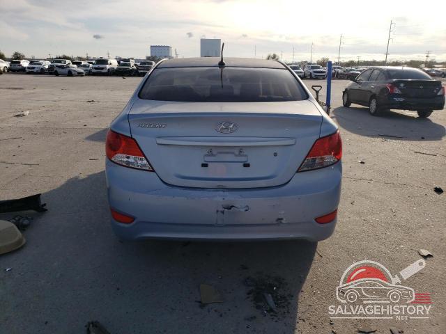 KMHCT4AE1DU555636 2013 HYUNDAI ACCENT photo no. 6