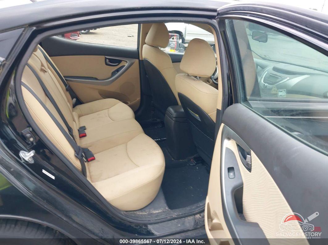 KMHDH4AE4CU378424 2012 HYUNDAI ELANTRA photo no. 8