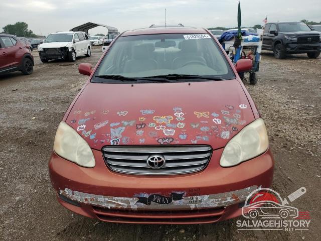 1NXBR38E74Z256548 2004 TOYOTA COROLLA photo no. 5