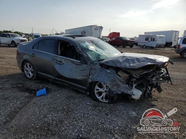 3FAHP0HA3CR371806 2012 FORD FUSION photo no. 4