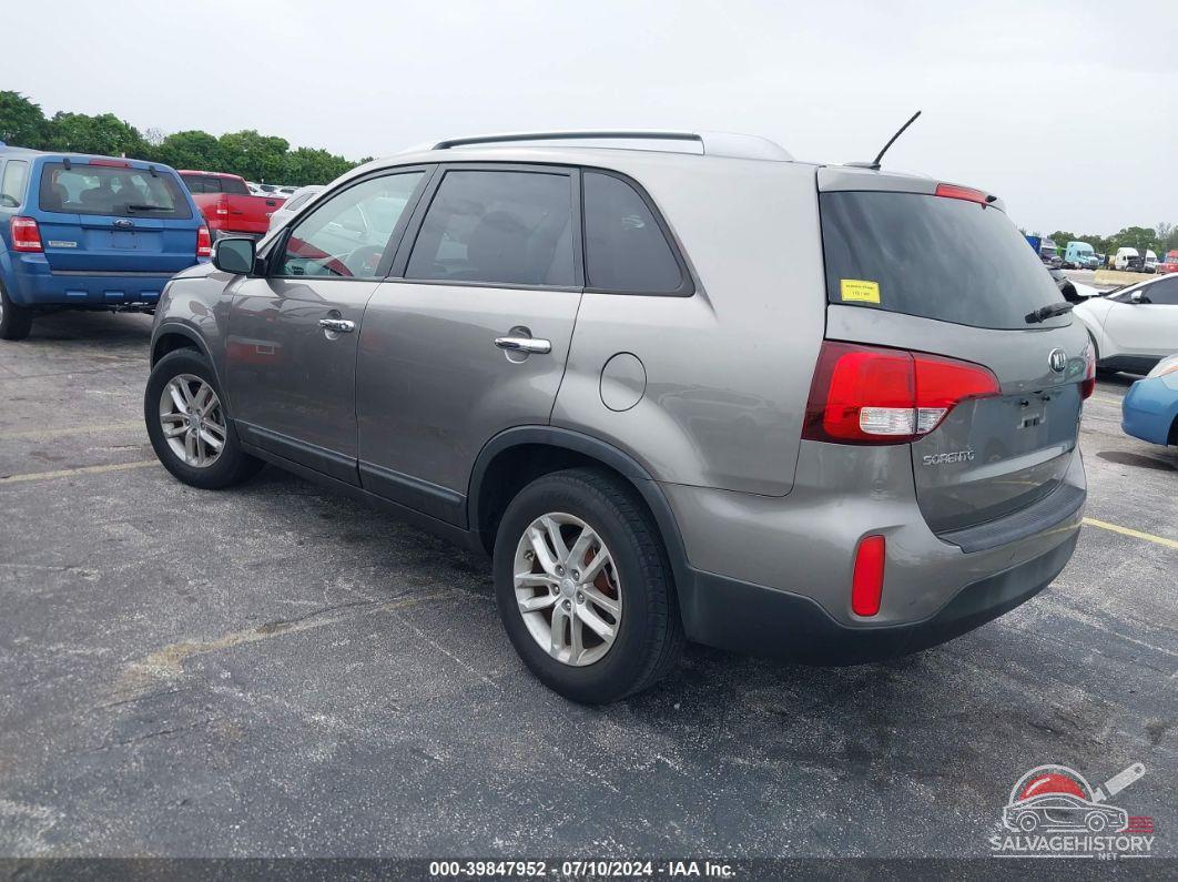 5XYKT3A65EG507336 2014 KIA SORENTO photo no. 3