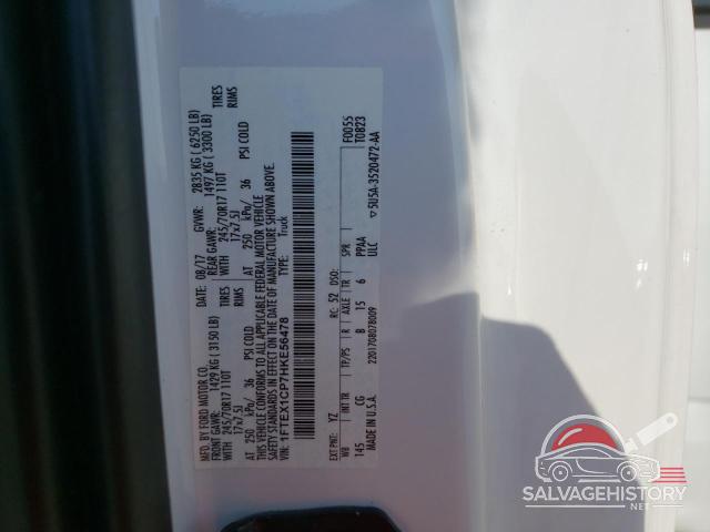 1FTEX1CP7HKE56478 2017 FORD F-150 photo no. 12