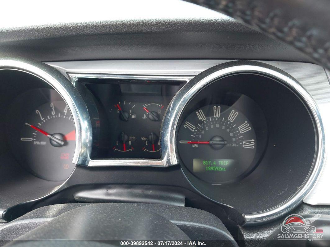 1ZVHT80N495122975 2009 FORD MUSTANG photo no. 7