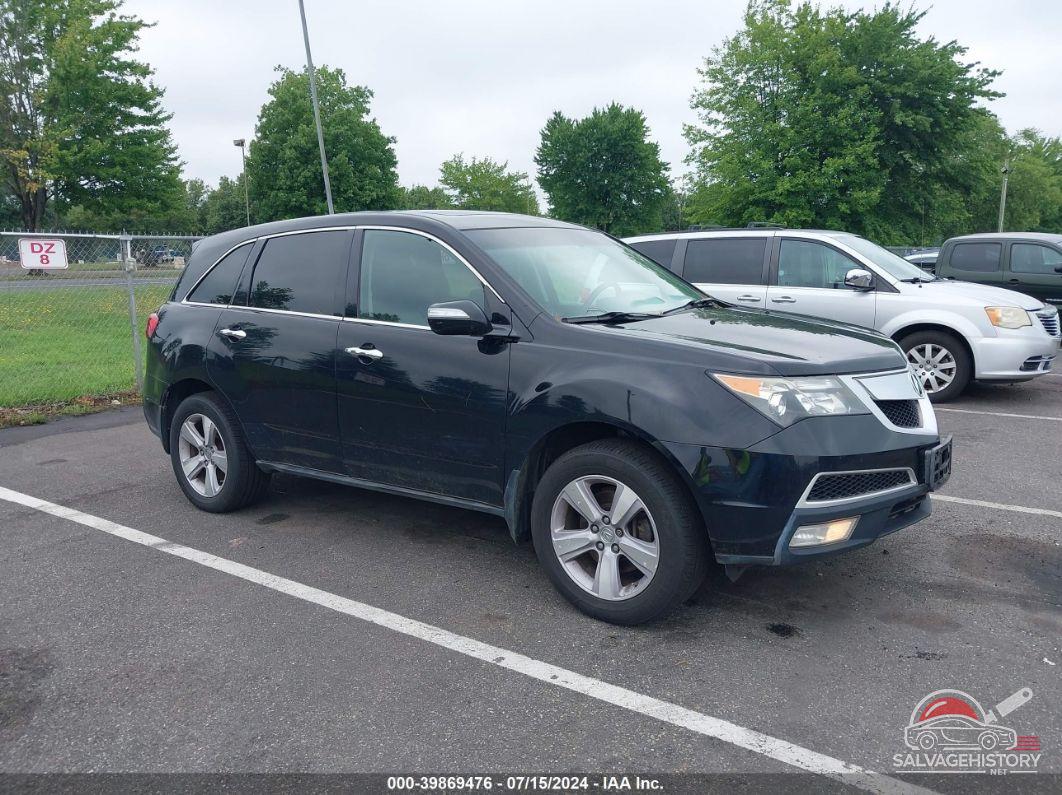 2HNYD2H33DH525258 2013 ACURA MDX photo no. 2