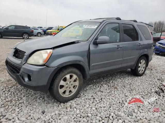 JHLRD78975C058395 2005 HONDA CRV photo no. 4