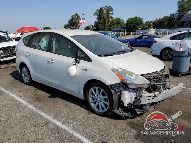 JTDZN3EU8C3094704 2012 TOYOTA PRIUS photo no. 4