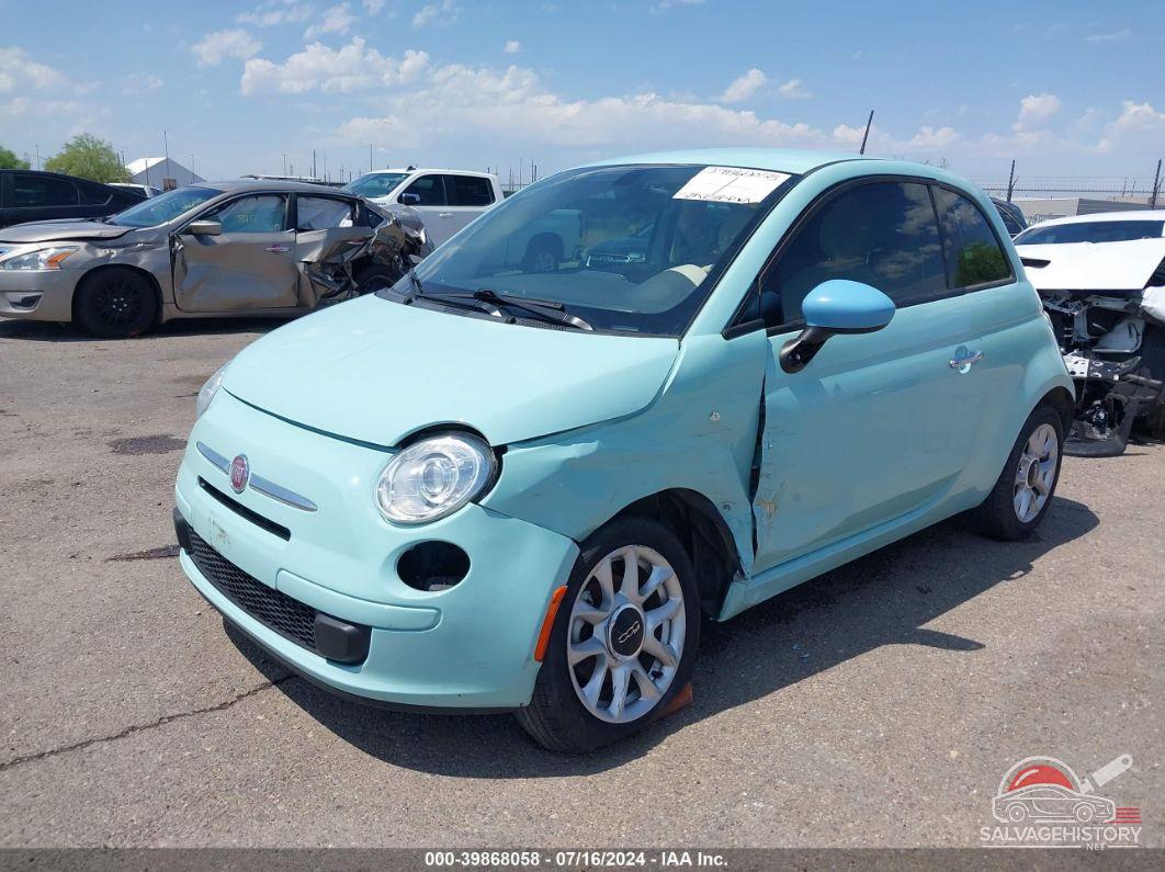 3C3CFFKR3HT697905 2017 FIAT 500 photo no. 2