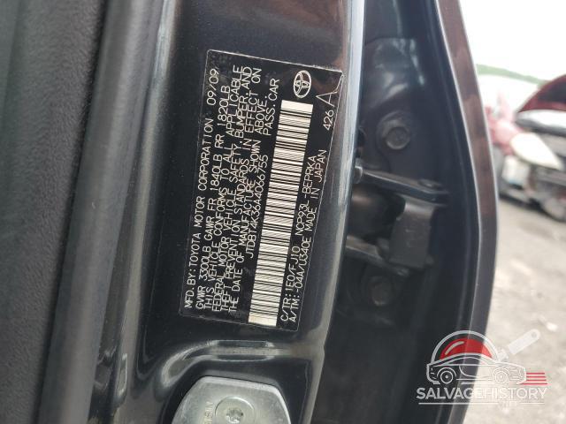 JTDBT4K36A4066755 2010 TOYOTA YARIS photo no. 12