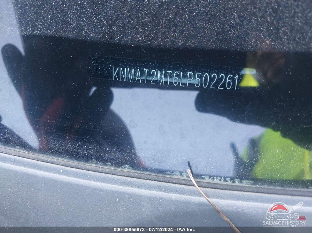 KNMAT2MT6LP502261 2020 NISSAN ROGUE photo no. 9