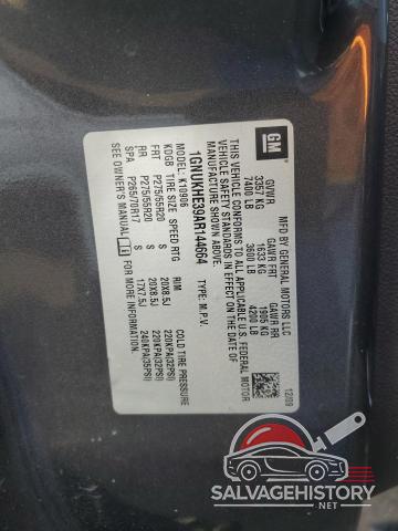 1GNUKHE39AR144664 2010 CHEVROLET SUBURBAN photo no. 13