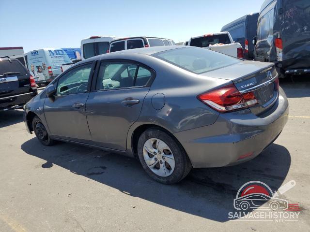 19XFB2F51DE211076 2013 HONDA CIVIC photo no. 2