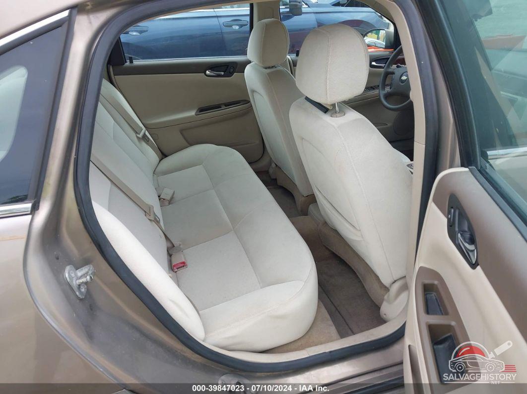2G1WB58K679382938 2007 CHEVROLET IMPALA photo no. 8