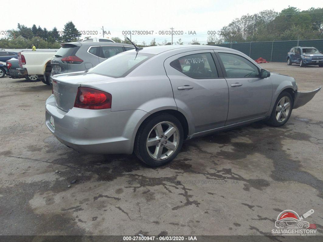 1C3CDZAB4DN544083 2013 DODGE AVENGER photo no. 4