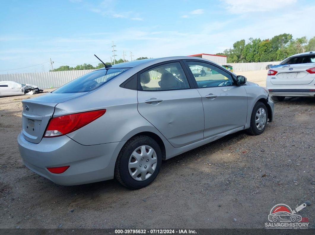 KMHCT4AE7FU842403 2015 HYUNDAI ACCENT photo no. 4