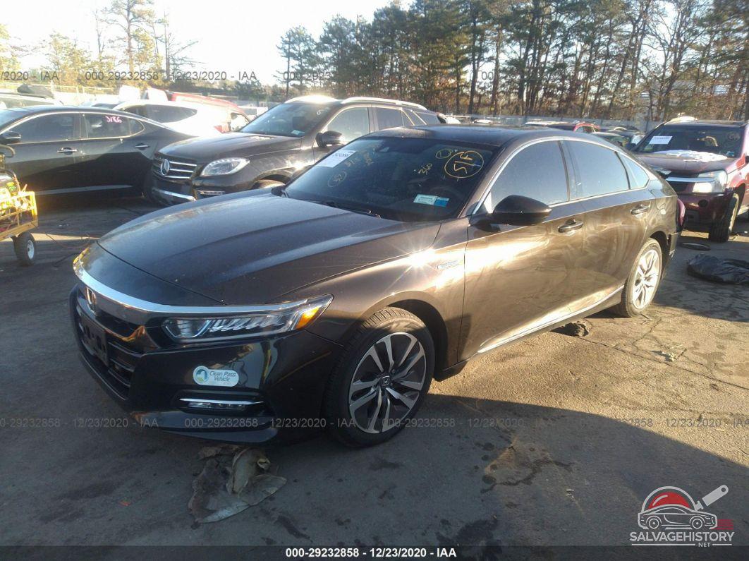 1HGCV3F42JA005935 2018 HONDA ACCORD HYBRID photo no. 2