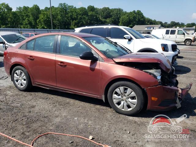1G1PA5SGXD7113155 2013 CHEVROLET CRUZE photo no. 4