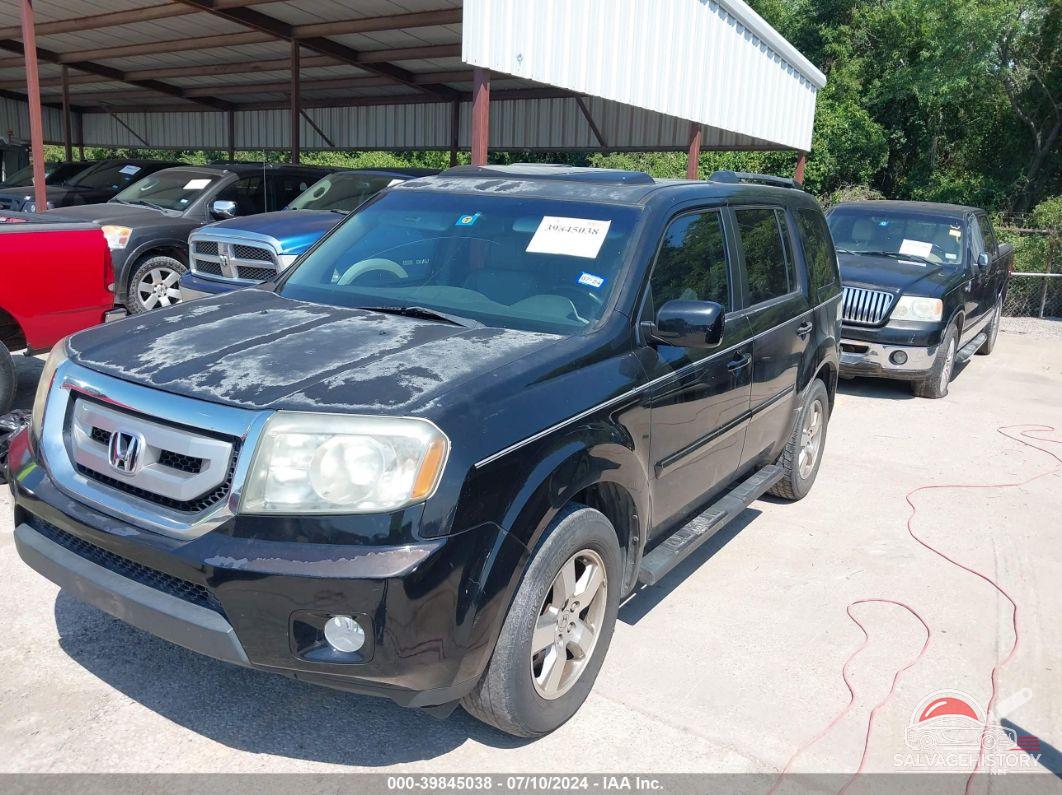 5FNYF3H54BB040525 2011 HONDA PILOT photo no. 2