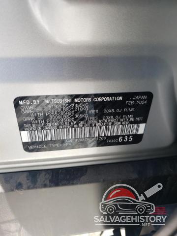JA4J4VA87RZ051766 2024 MITSUBISHI OUTLANDER photo no. 13