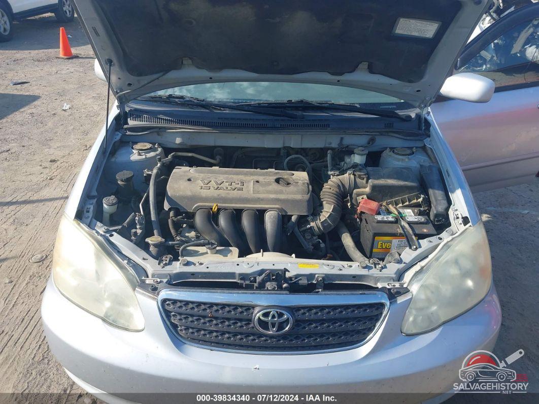 2T1BR32E66C561360 2006 TOYOTA COROLLA photo no. 10