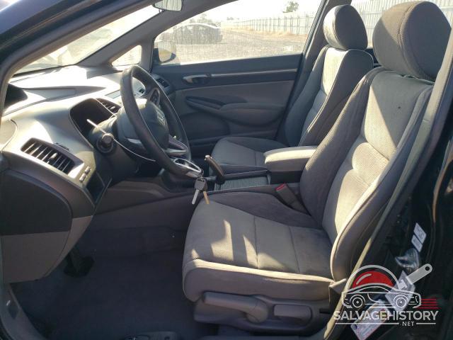 2HGFA15839H504001 2009 HONDA CIVIC photo no. 7