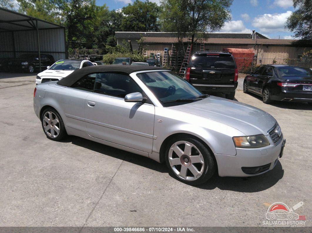 WUARL48H85K902474 2005 AUDI S4 photo no. 5