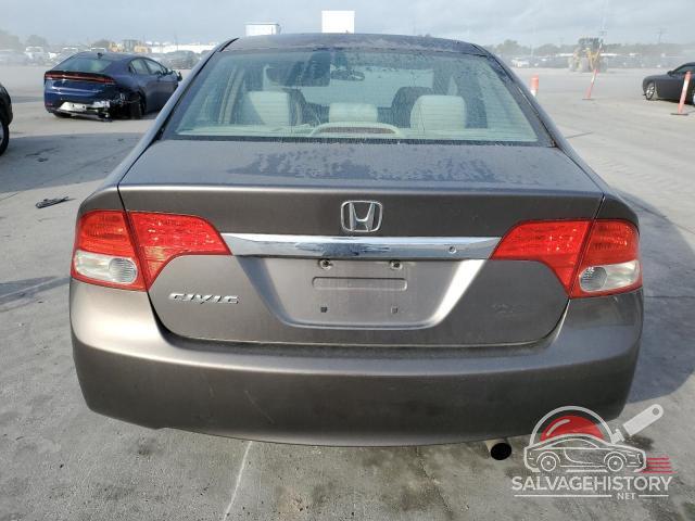 19XFA16529E043341 2009 HONDA CIVIC photo no. 6