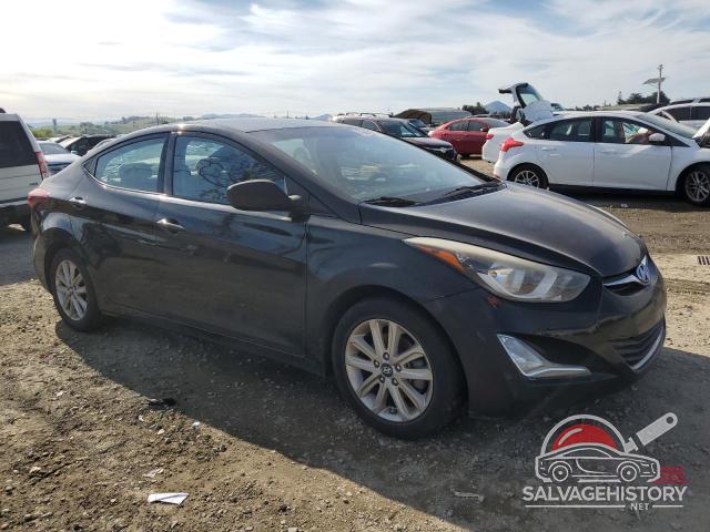 KMHDH4AE6EU172282 2014 HYUNDAI ELANTRA photo no. 4