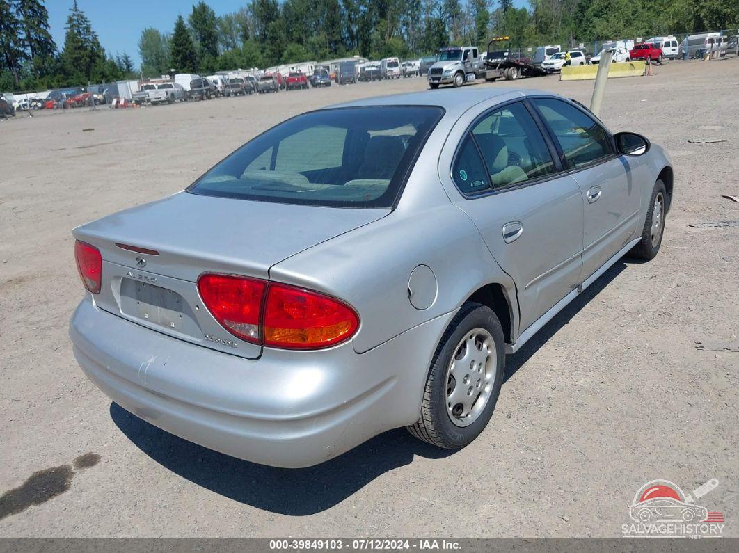 1G3NK52F02C260785 2002 OLDSMOBILE ALERO photo no. 4