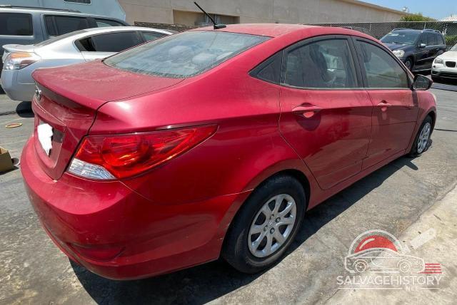 KMHCT4AEXDU356150 2013 HYUNDAI ACCENT photo no. 4