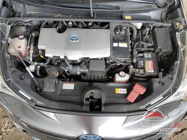 JTDKARFU4H3035252 2017 TOYOTA PRIUS photo no. 11
