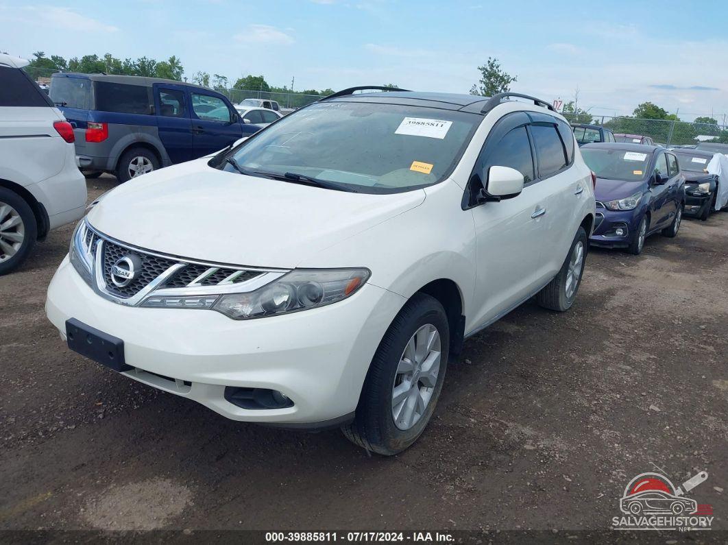 JN8AZ1MWXEW516535 2014 NISSAN MURANO photo no. 2