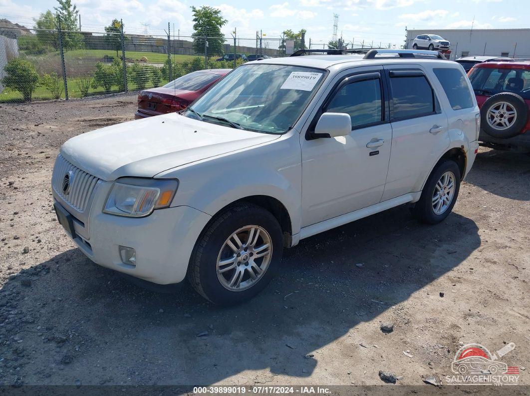 4M2CN9HG0AKJ29165 2010 MERCURY MARINER photo no. 2