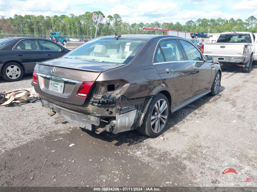 WDDHF8JB8EB001916 2014 MERCEDES-BENZ E 350 photo no. 4